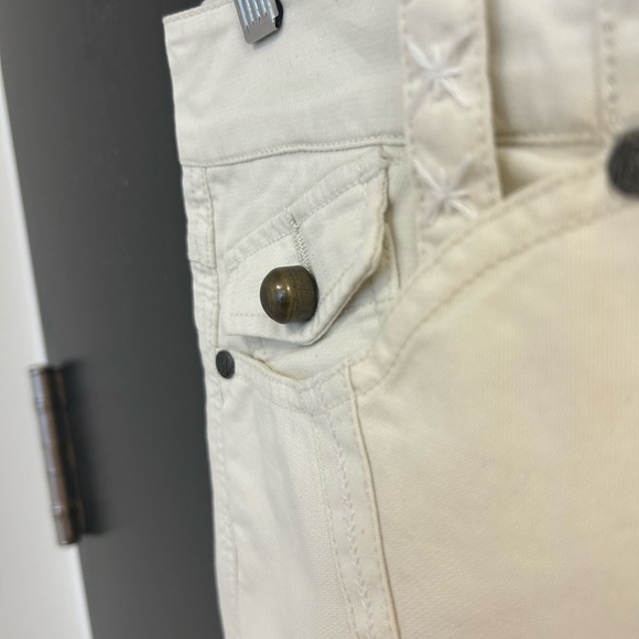 Diesel sz28 Y2K Cream Straight-Leg jeans in excellent used condition low rise - Picture 9 of 14